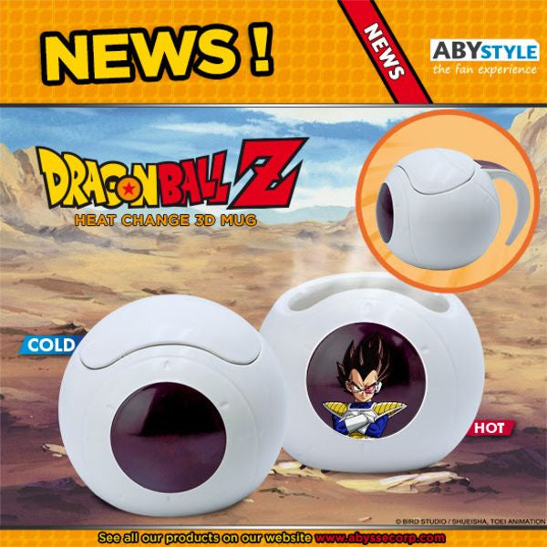 Dragon Ball Z Taza Magica 3d Nave de Vegeta