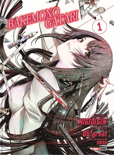 BAKEMONOGATARI N.1-Mangas Panini-PANINI-Akibara Xpress