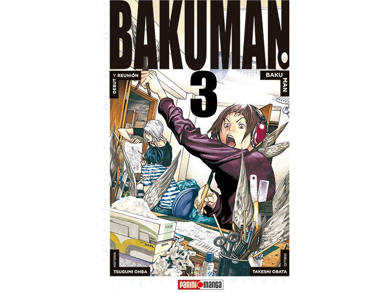 BAKUMAN N.3-Mangas Panini-PANINI-Akibara Xpress