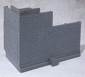 Bandai Option Brick Wall (Gray Ver.)-Figuras-BANDAI-Akibara Xpress