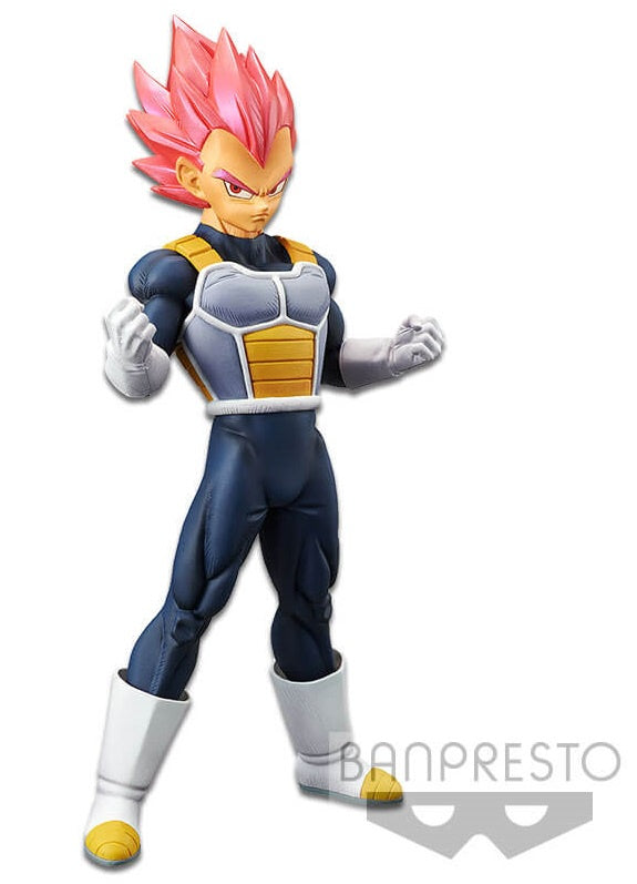 Banpresto Choukokubuyuuden Vegeta Super Saiyan God-Figuras-BANPRESTO-Akibara Xpress
