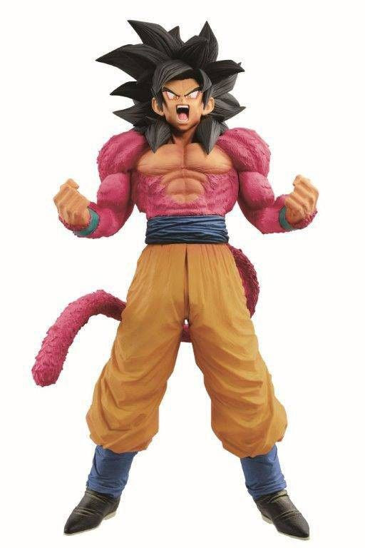 Banpresto Dragon Ball Super Master Stars Piece Super Saiyan 4 Son goku The Anime B-Figuras-BANPRESTO-Akibara Xpress