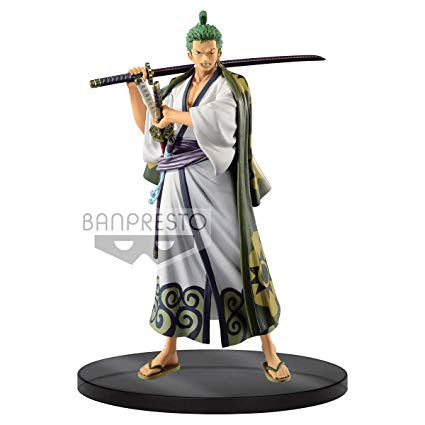 Banpresto Roronoa Zoro Wanokuni The Grandline Men vol 1 DXF-Figuras-BANPRESTO-Akibara Xpress