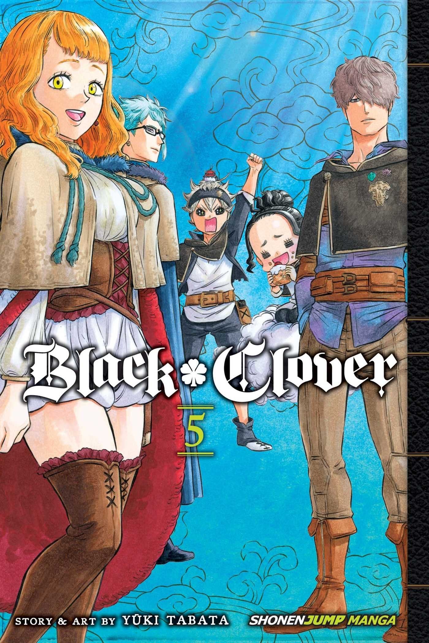 BLACK CLOVER 5 INGLES-Mangas Ingles-Viz Media-Akibara Xpress