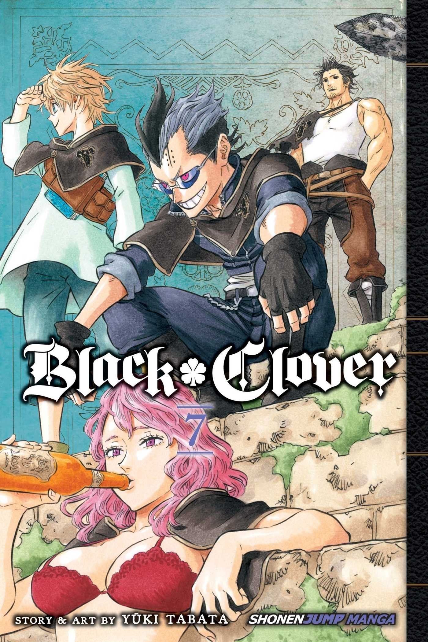 BLACK CLOVER 7 INGLES-Mangas Ingles-Viz Media-Akibara Xpress
