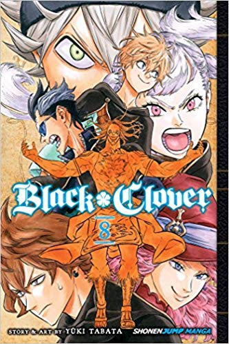 BLACK CLOVER 8 INGLES-Mangas Ingles-Viz Media-Akibara Xpress