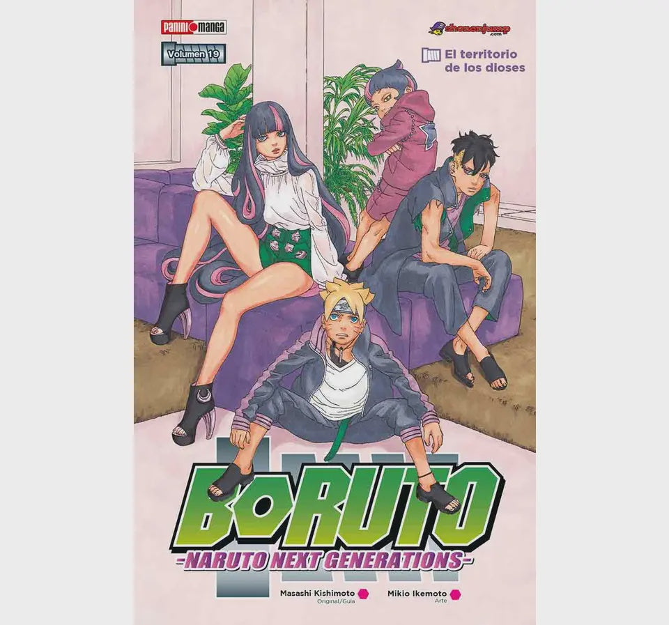 BORUTO N.19-Mangas Panini-PANINI-Akibara Xpress