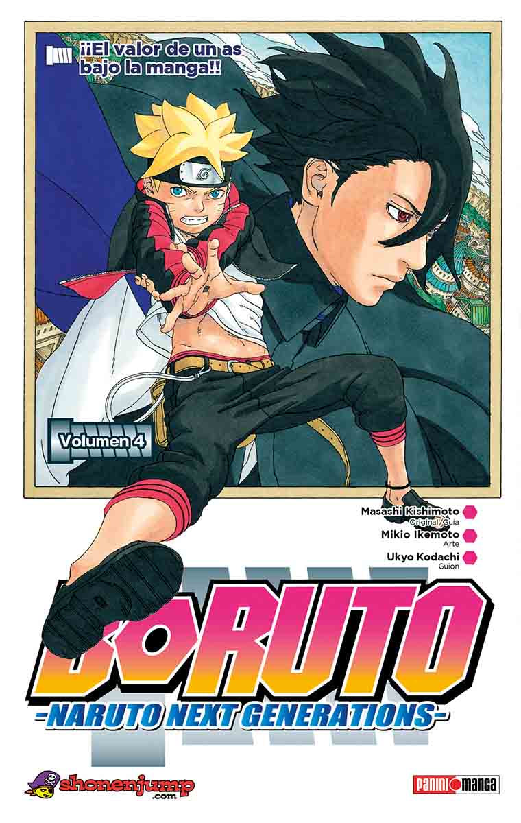 BORUTO N.4-Mangas Panini-PANINI-Akibara Xpress
