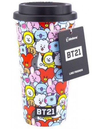 BT21 - Travel Mug-Tazas-Accesorios Genericos-Akibara Xpress