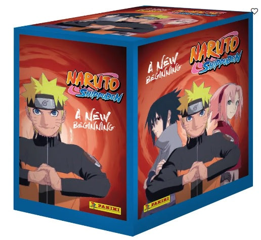 CAJA CON 50 SOBRES DE ESTAMPAS NARUTO SHIPPUDEN 2023