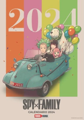 CALENDARIO 2024 SPY X FAMILY-Cajas Panini-PANINI-Akibara Xpress