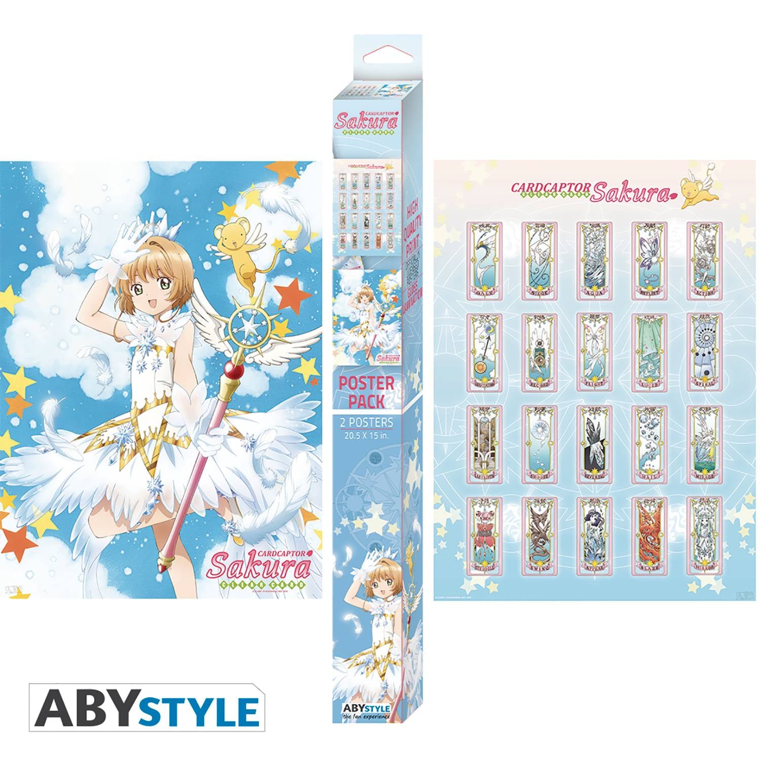 CARDCAPTOR SAKURA - Chibi Boxed Poster Set-Poster-ABYSTYLE-Akibara Xpress