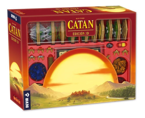 Catan Edicion 3D-Juegos De Mesa-Juegos de Mesa-Akibara Xpress
