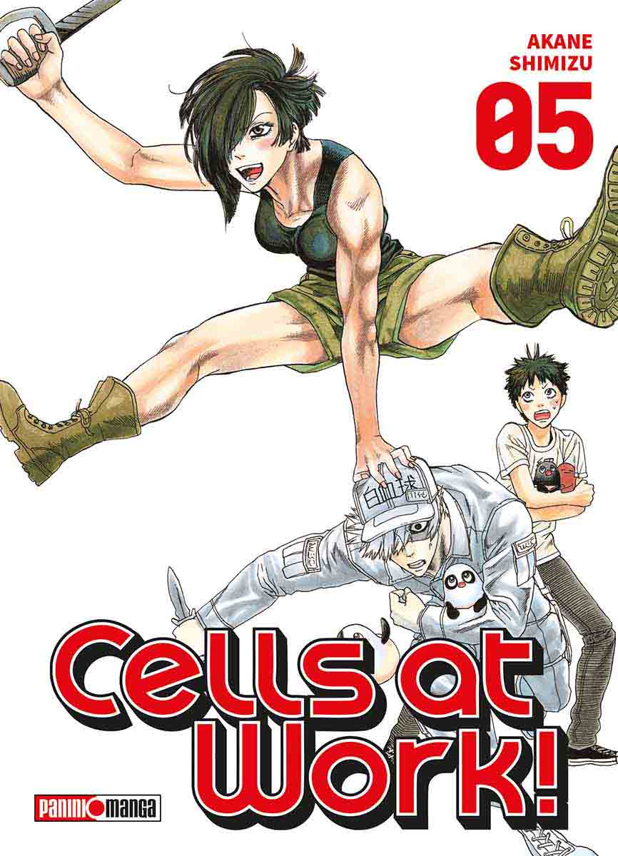 CELLS AT WORK N.5-Mangas Panini-PANINI-Akibara Xpress