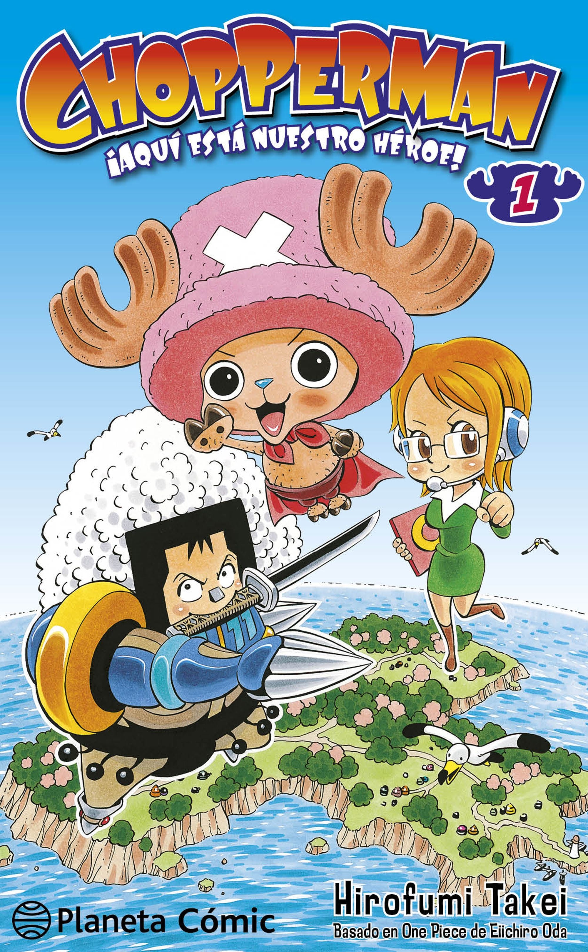 CHOPPERMAN 01 EUROPA-Mangas Españoles-MANGAS NACIONALES-Akibara Xpress