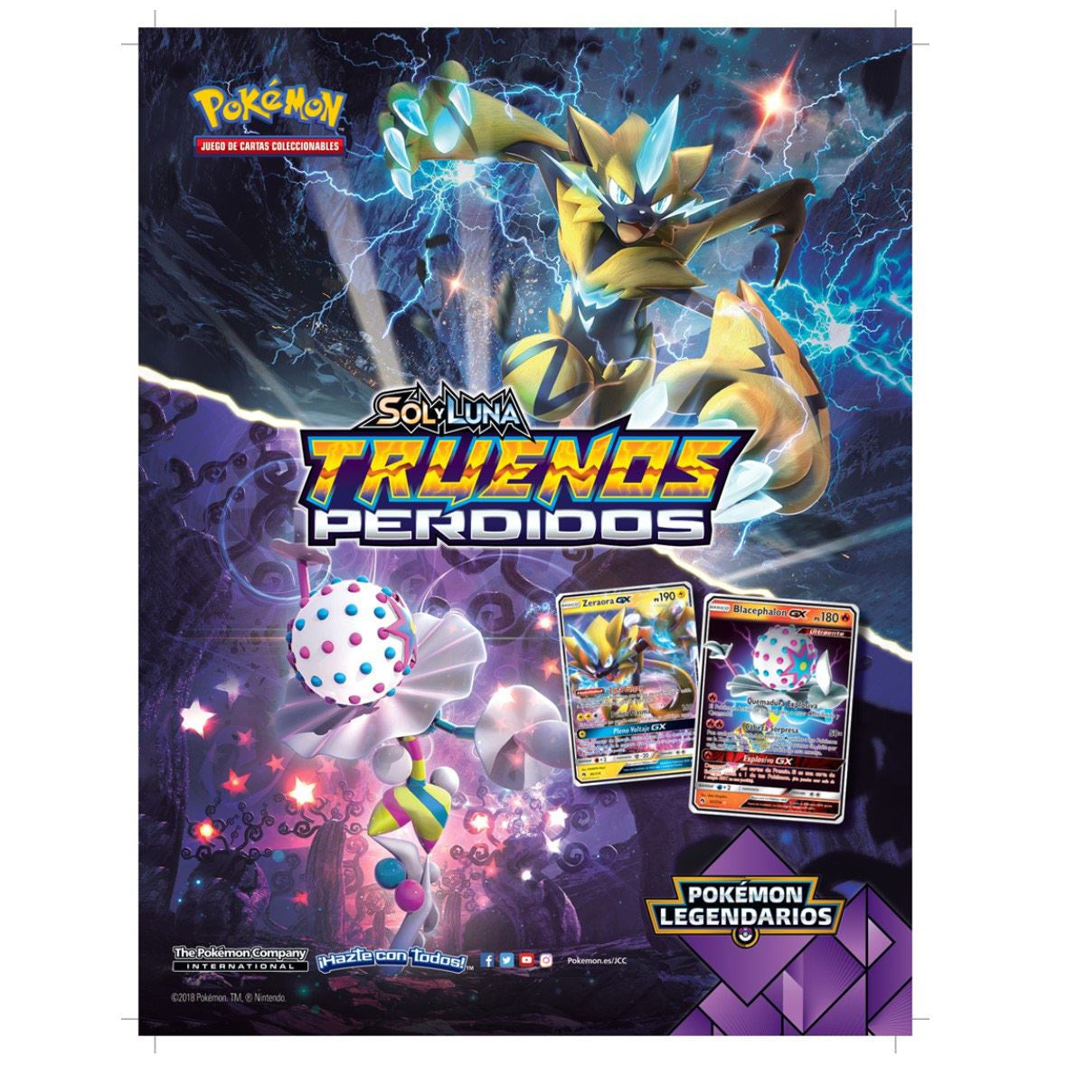 COLECCIONADOR DE CARTAS POKEMÓN TRUENOS PERDIDOS-TCG-PANINI ETC-Akibara Xpress