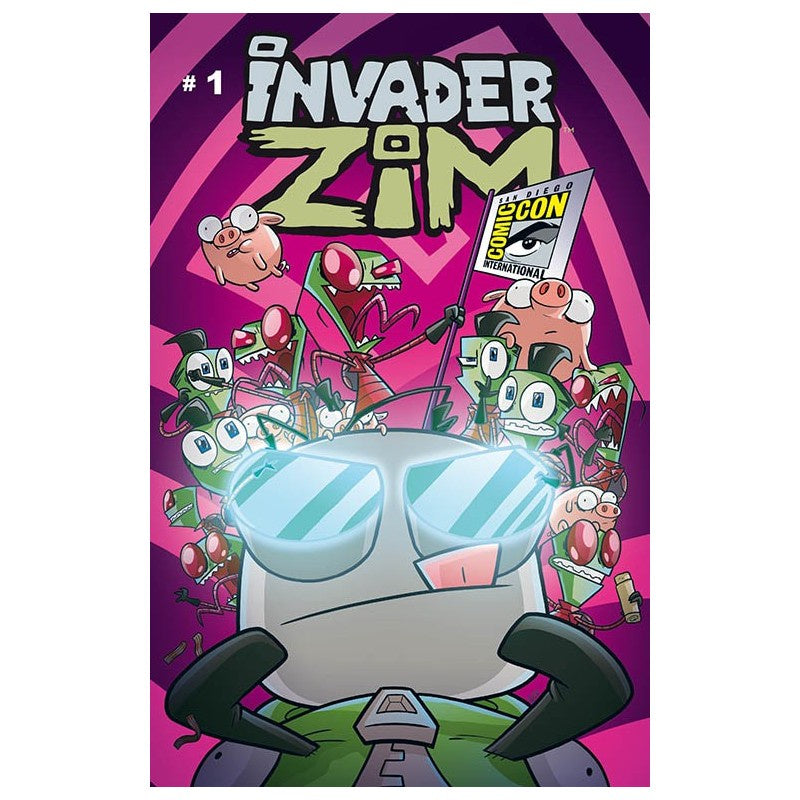 COMIC INVADER ZIM N.1-J-Mangas Kamite-KAMITE-Akibara Xpress