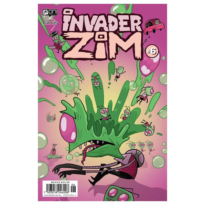COMIC INVADER ZIM N.6-A-Mangas Kamite-KAMITE-Akibara Xpress