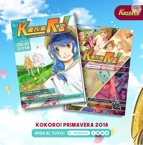 Comic KokoRo! Primavera 2018-MANGAS NACIONALES-Doki Doki Books-Akibara Xpress