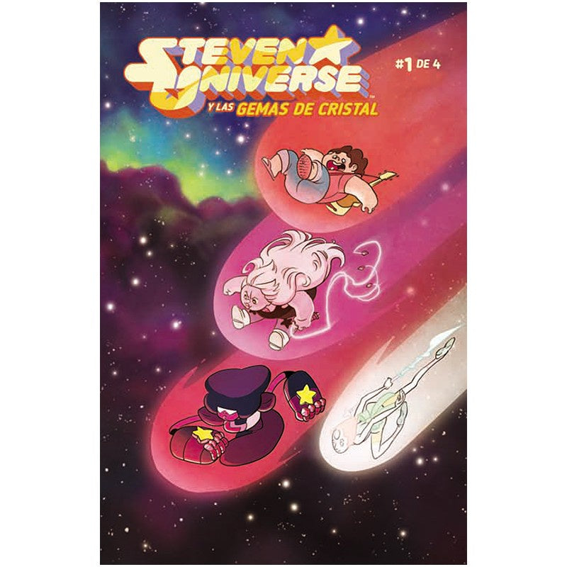 COMIC STEVEN UNIVERSE Y LAS GEMAS DE CRISTAL 1° DE 4-Mangas Kamite-Comic Kamite-Akibara Xpress