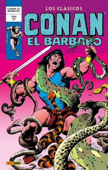 COMIC CONAN EL BÁRBARO - LOS CLÁSICOS VOL.17