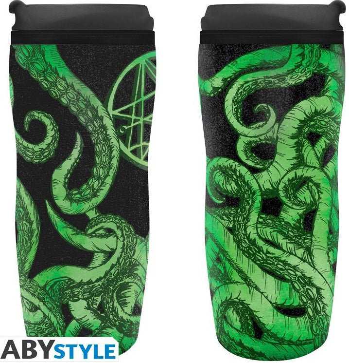 CTHULHU - Travel mug "Cthulhu Adept"-Tazas-ABYSTYLE-Akibara Xpress