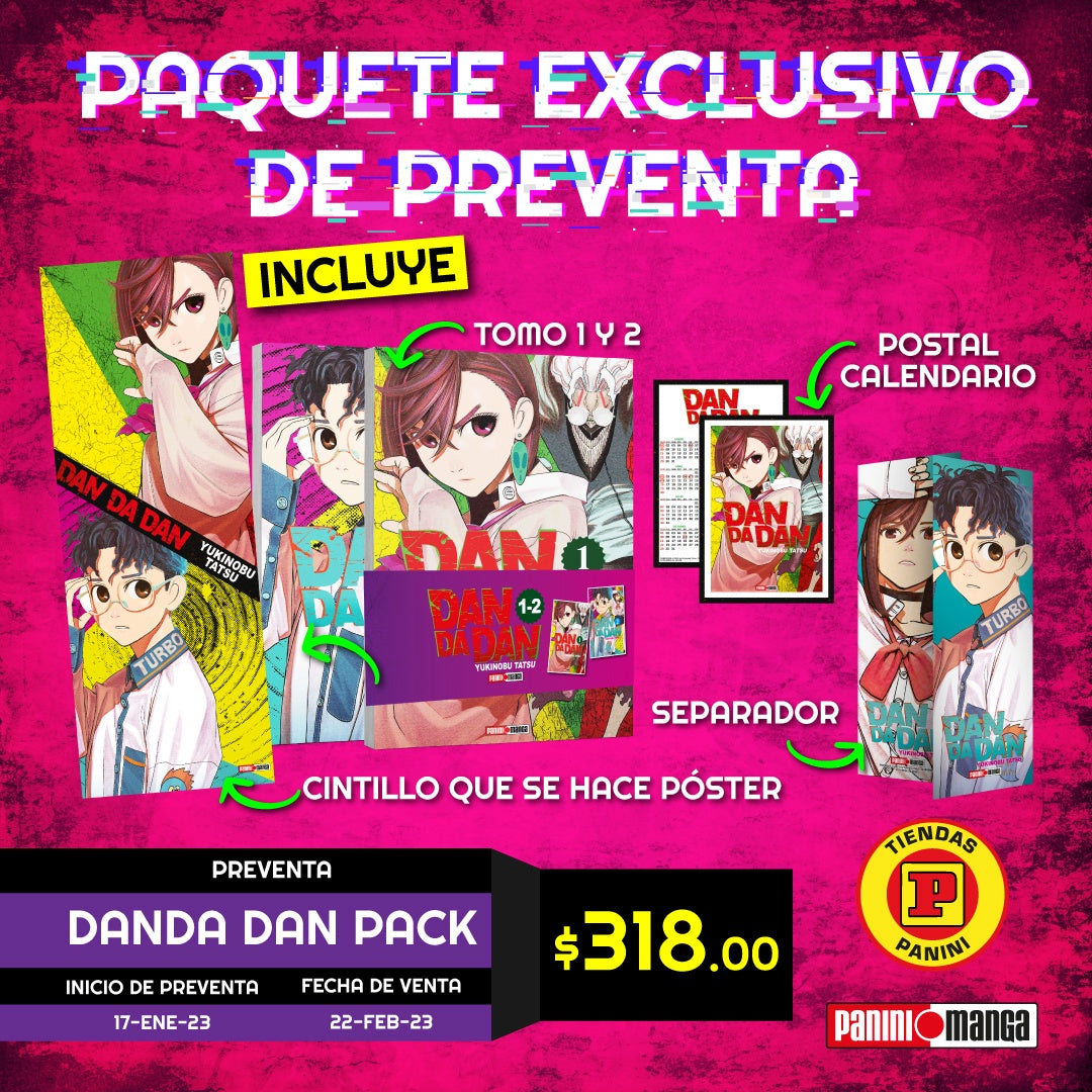 DANDADAN PACK TOMO 1 Y 2-Mangas Panini-PANINI-Akibara Xpress