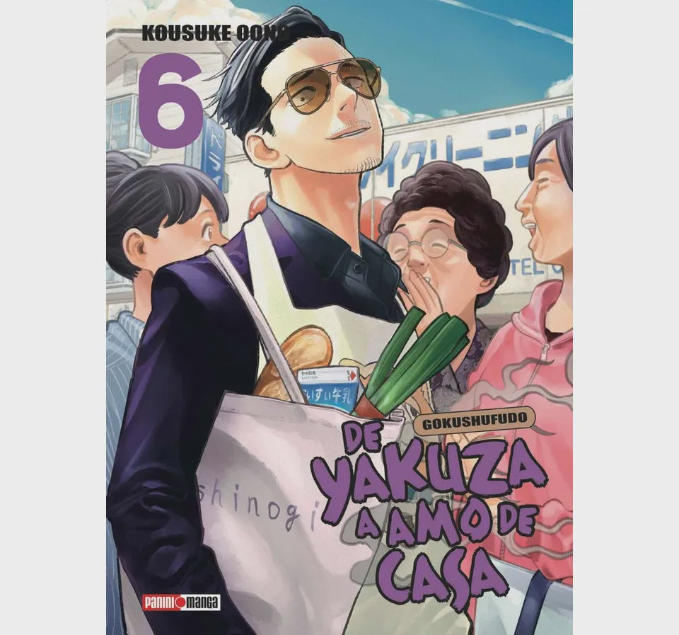 DE YAKUZA A AMO DE CASA N.6-Mangas Panini-PANINI-Akibara Xpress