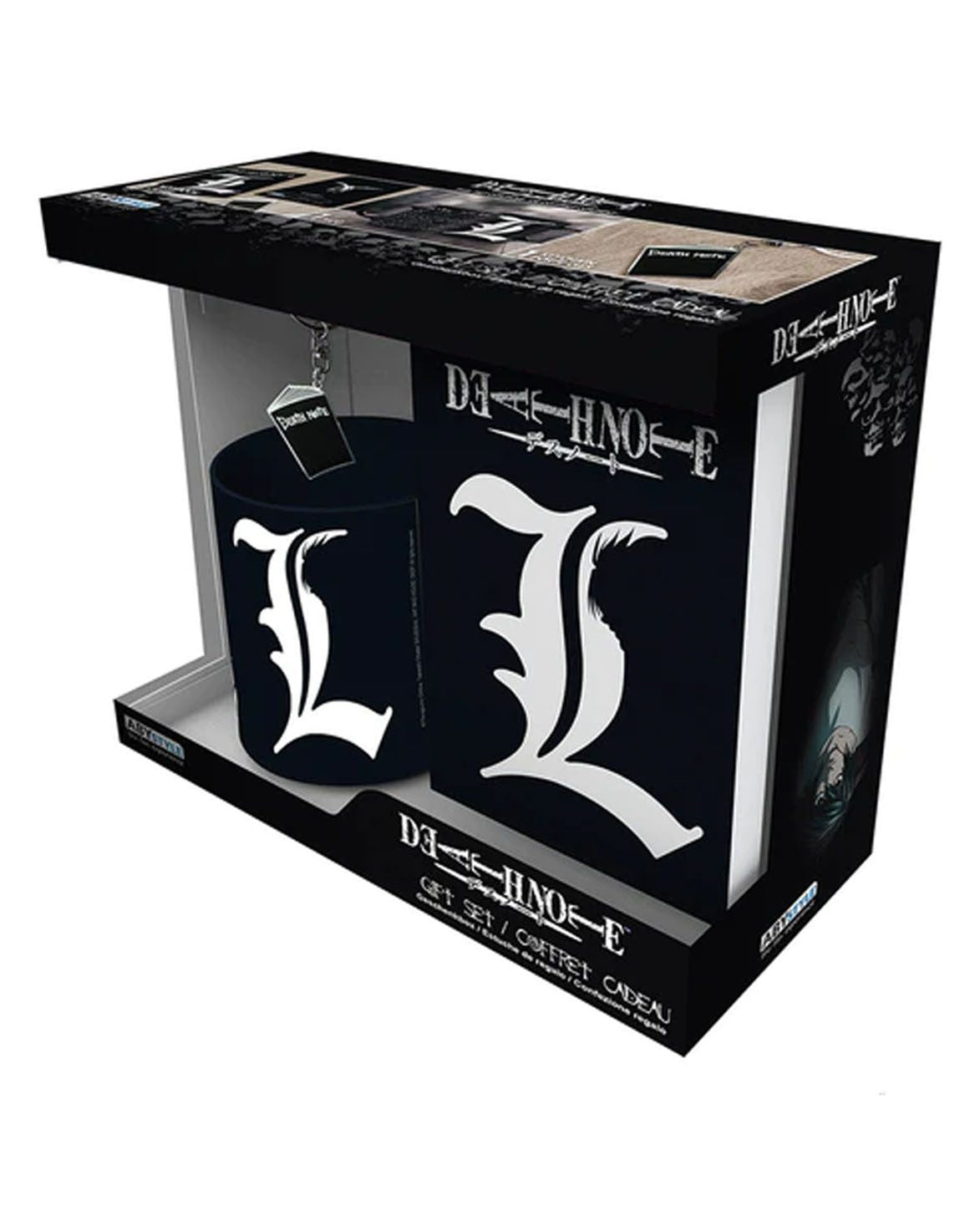 DEATH NOTE - "L" 3-Pc. Gift Set-Tazas-ABYSTYLE-Akibara Xpress