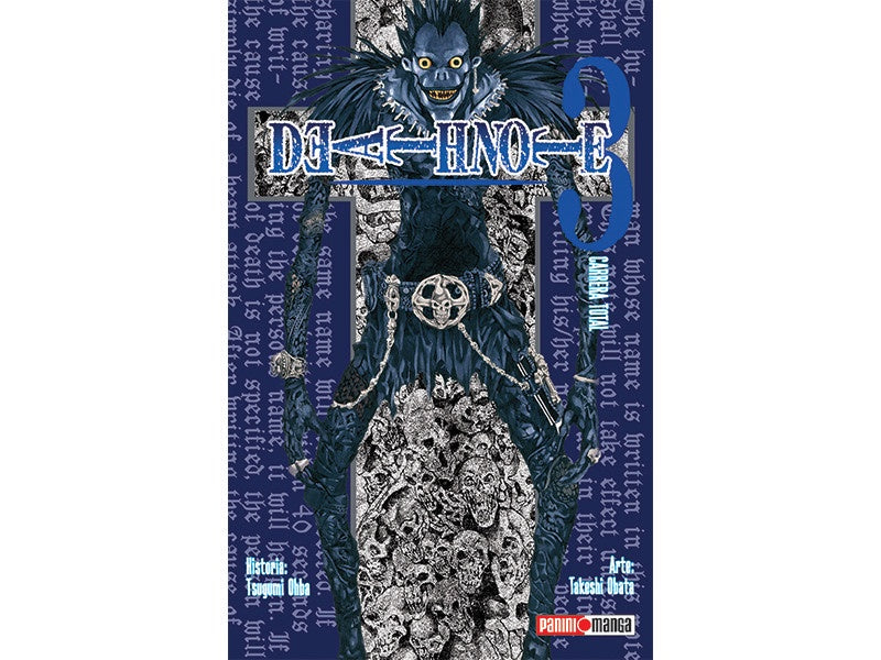 DEATH NOTE N.3-Mangas Panini-PANINI-Akibara Xpress