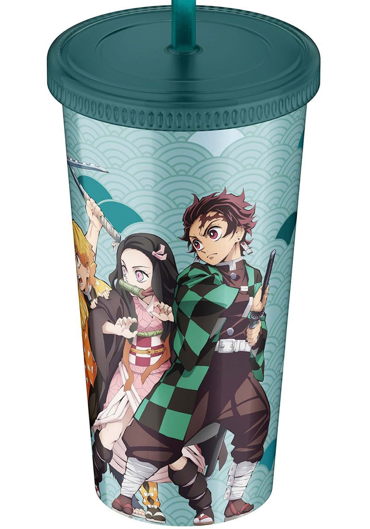 DEMON SLAYER - Demon Slayer Plastic Tumbler 16 oz-Tazas-ABYSTYLE-Akibara Xpress