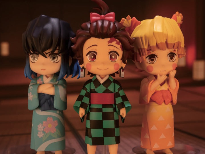 Demon Slayer: Kimetsu no Yaiba Figuarts mini Entertainment District Arc Set-Figuras-BANDAI-Akibara Xpress