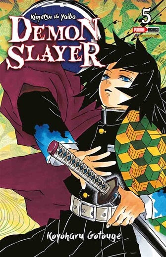 DEMON SLAYER N.5-Mangas Panini-PANINI-Akibara Xpress