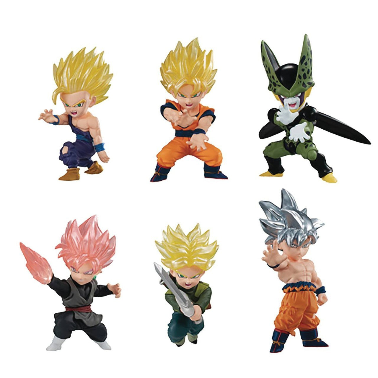 Dragon Ball Adverge Motion 1 SET 6 Figuras-Figuras-BANDAI-Akibara Xpress