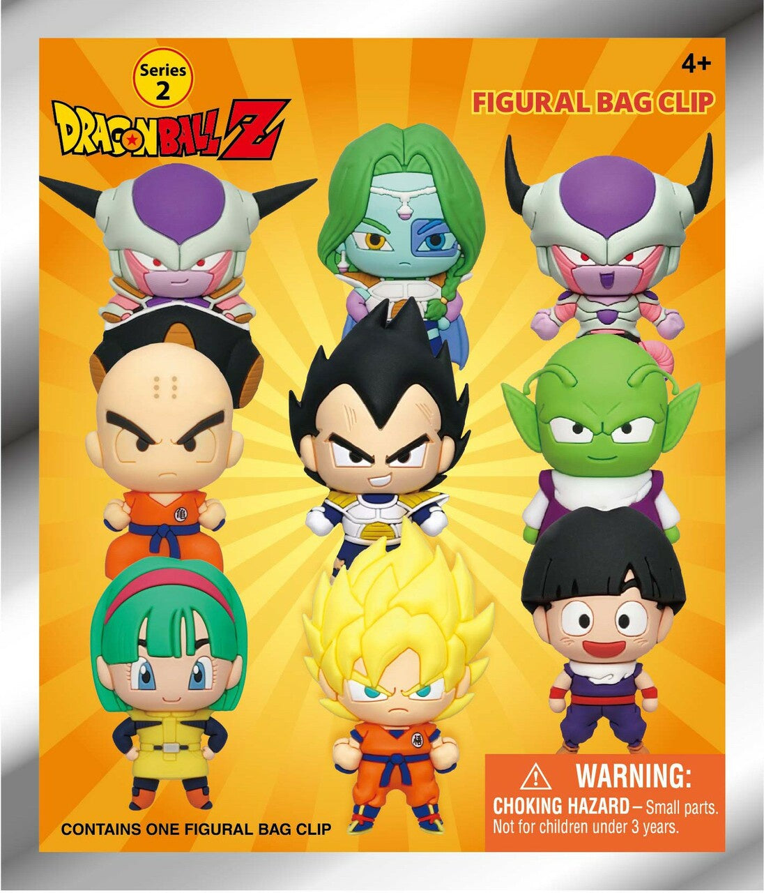 Dragon Ball Z 3D Foam Bag Clip Series 2 Blind Mystery Box-Figuras-BANDAI-Akibara Xpress
