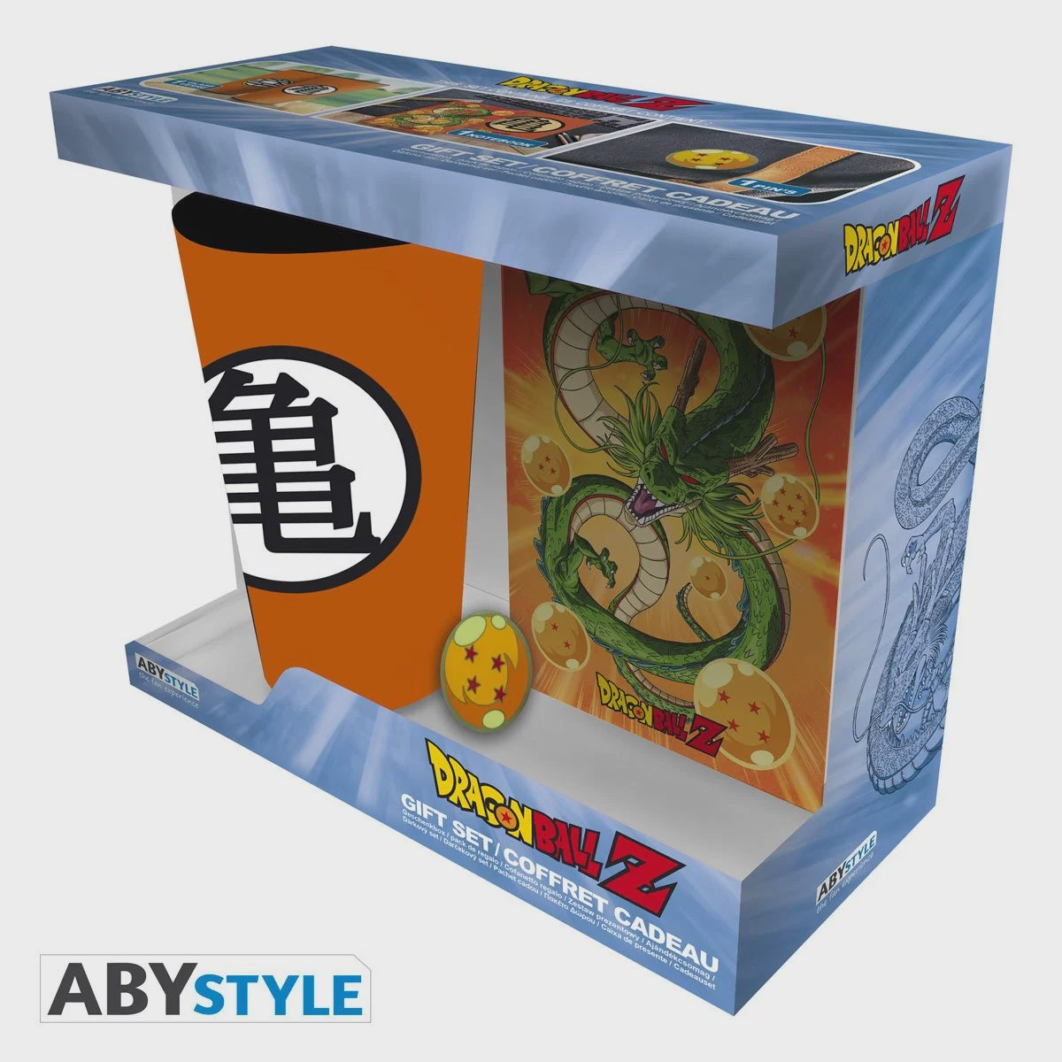 DRAGON BALL Z - Dragon Ball Z Vaso, Pin, and Libreta Gift Set-Tazas-ABYSTYLE-Akibara Xpress