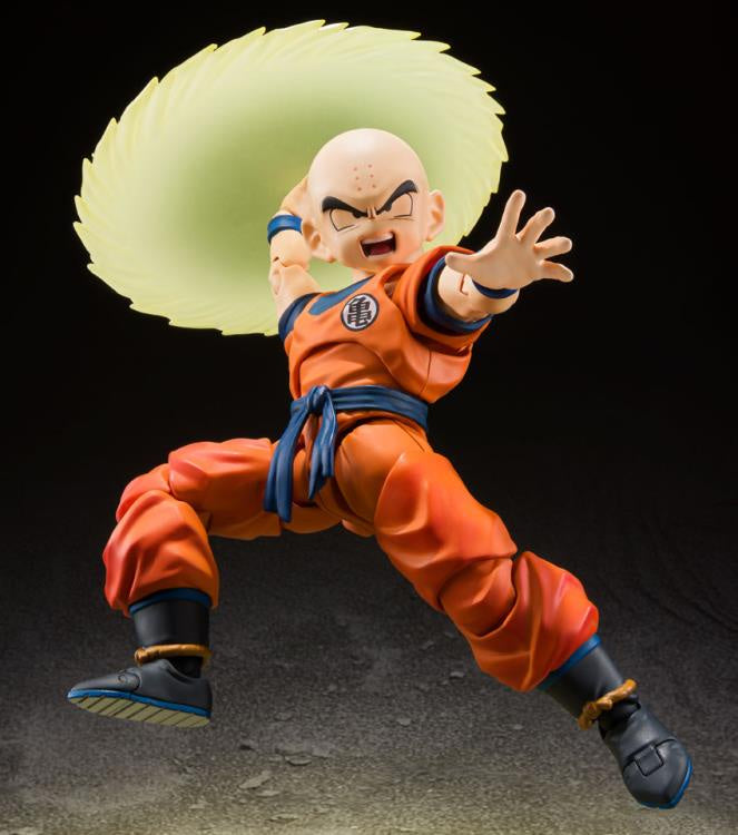 Dragon Ball Z S.H.Figuarts Krillin (Earth's Stongest Man)-Figuras-BANDAI SPIRITS-Akibara Xpress