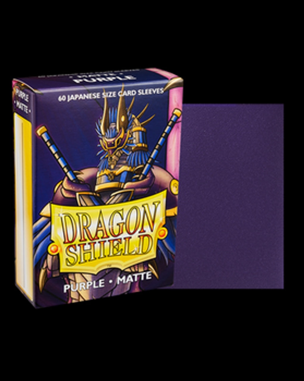 Dragon Shield MICAS: Japanese- Matte Purple (60 ct.)-TCG-DRAGON SHIELD-Akibara Xpress