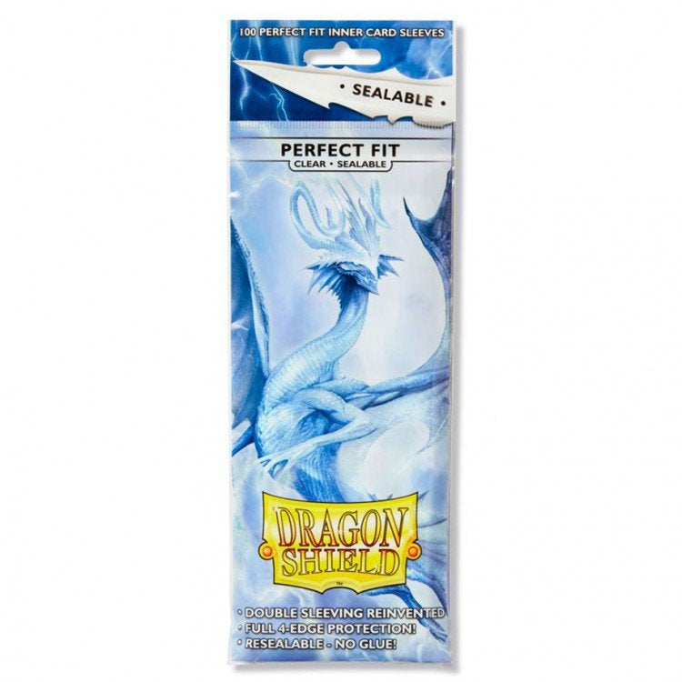 Dragon Shield MICAS: Perfect Fit Sealable- Clear-TCG-DRAGON SHIELD-Akibara Xpress
