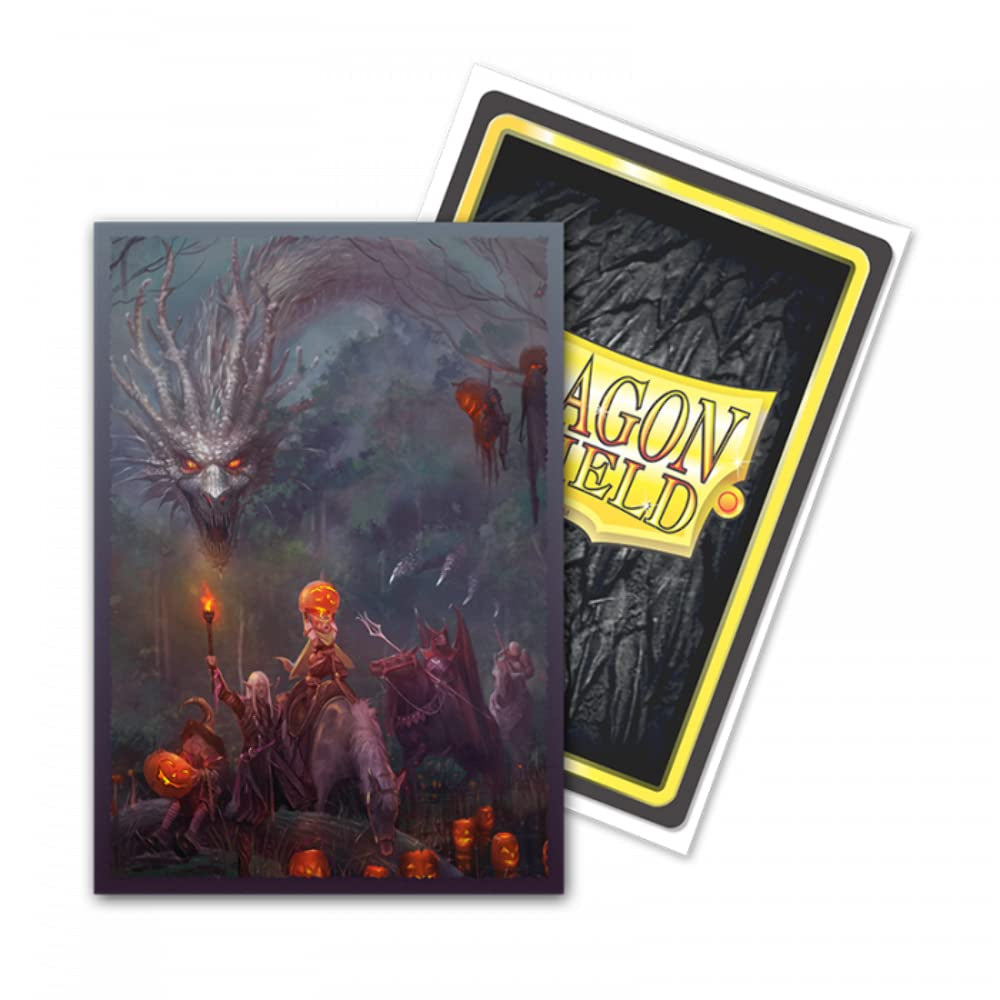 Dragon Shield Sleeves: Japanese- Brushed 'Halloween 2022' Art, Limited Edition (60 ct.)-TCG-DRAGON SHIELD-Akibara Xpress