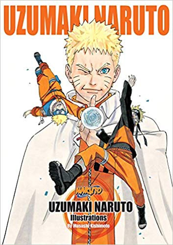 ART BOOK UZUMAKI NARUTO ILLUSTRATIONS INGLES