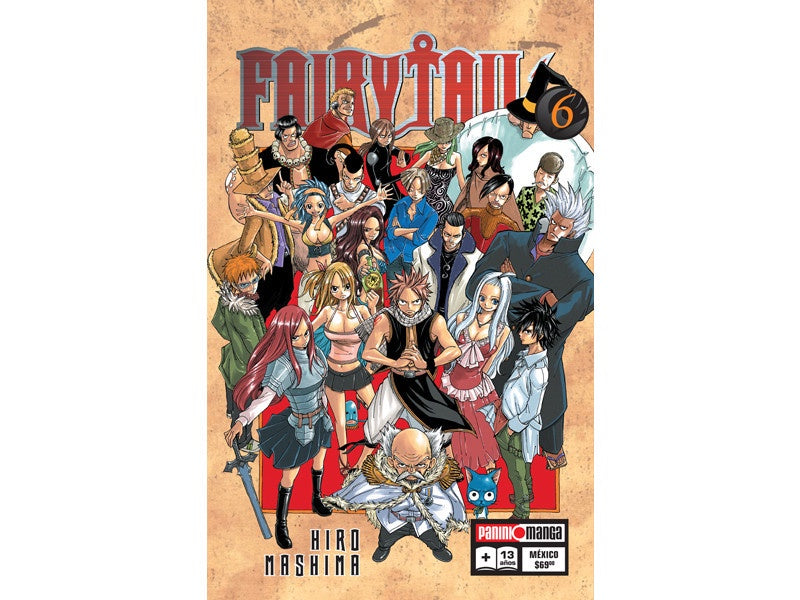 FAIRY TAIL N.6-Mangas Panini-PANINI-Akibara Xpress