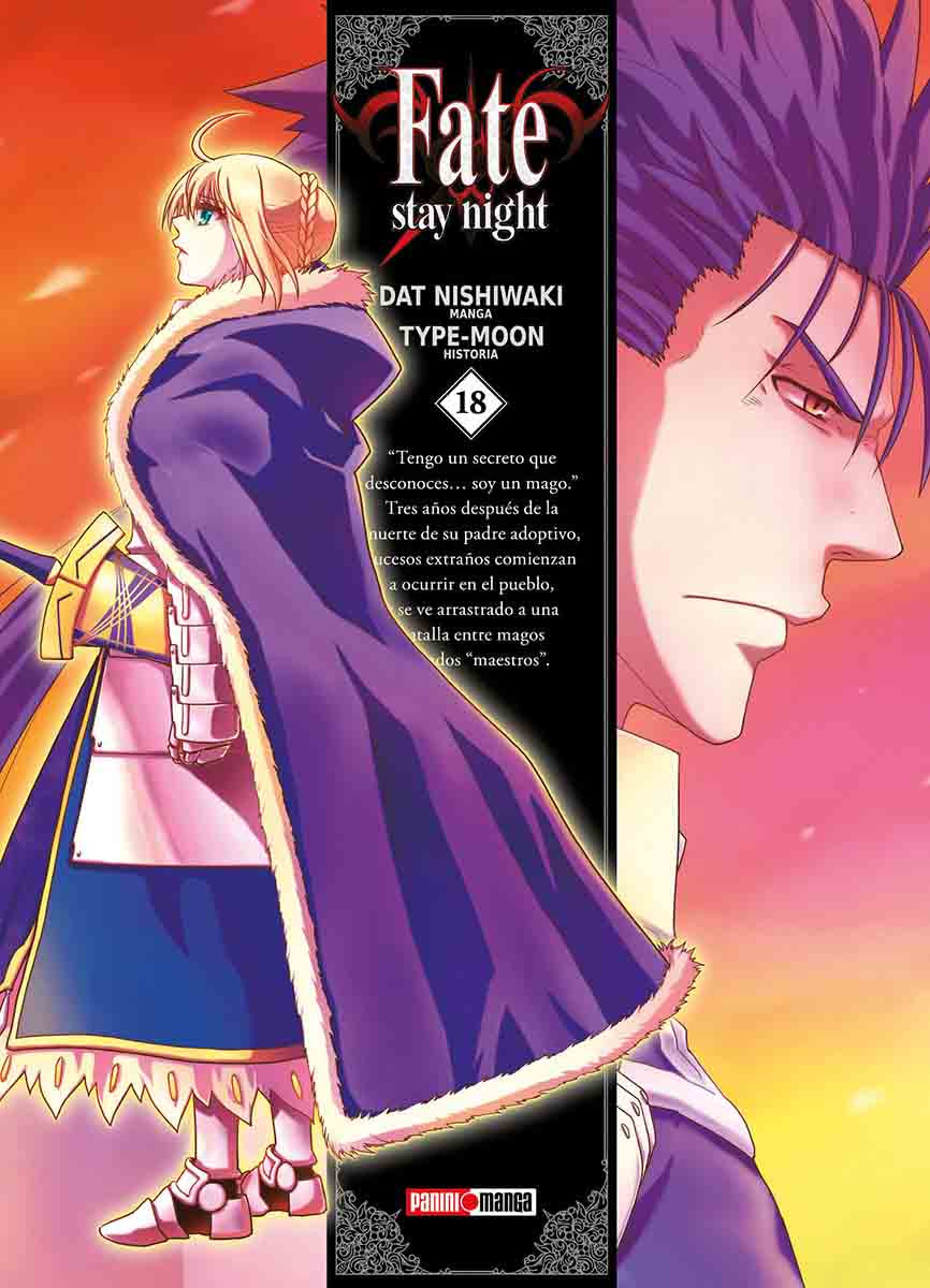 FATE STAY NIGHT N.18-Mangas Panini-PANINI-Akibara Xpress