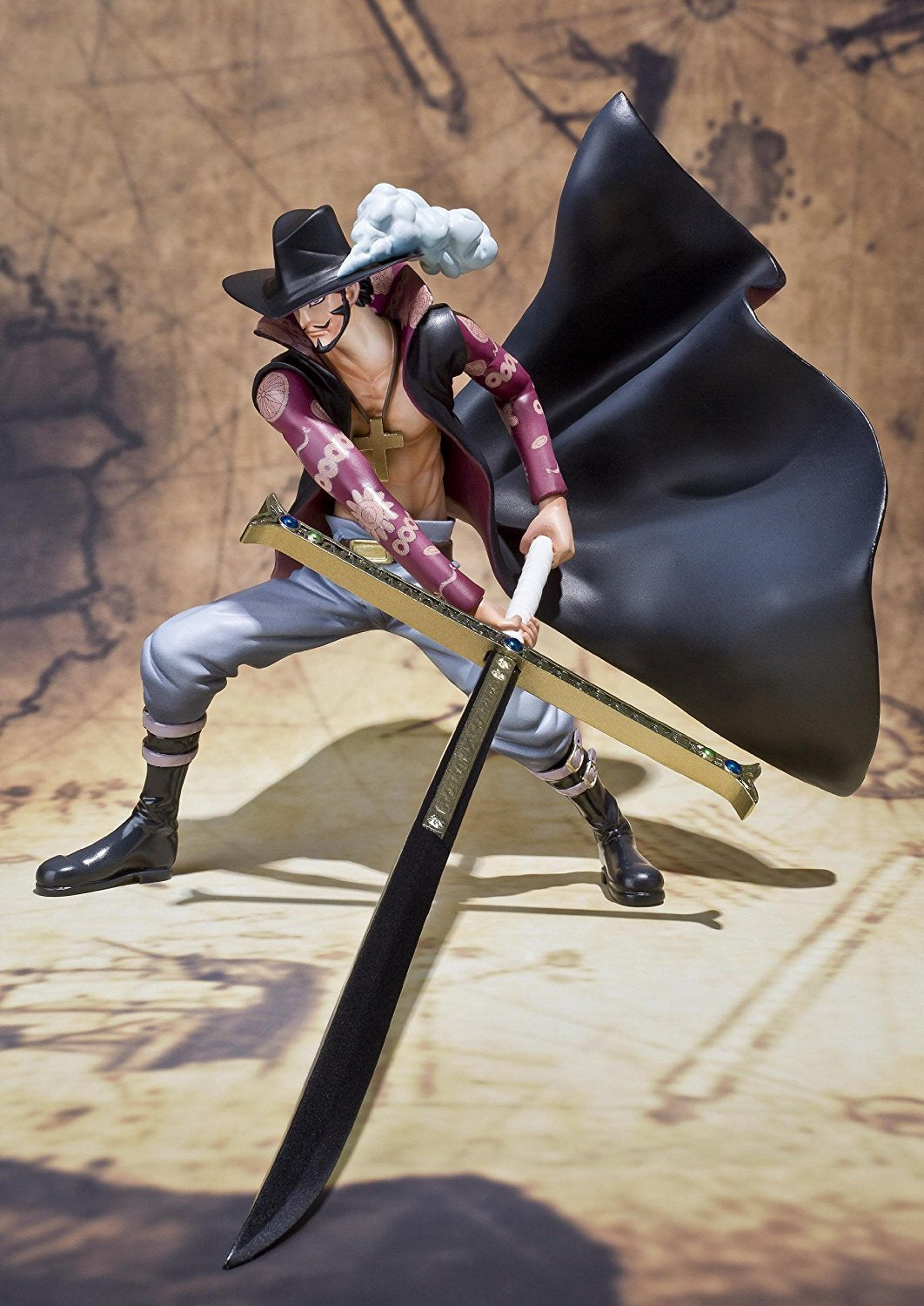 Figuarts Zero Dracule Mihawk-Figuras-BANDAI-Akibara Xpress