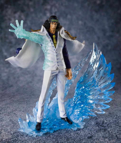 Figuarts Zero The Three Admirals: Kuzan-AOKIJI-Figuras-BANDAI-Akibara Xpress