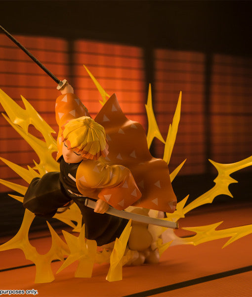 Figuarts ZERO Zenitsu Agatsuma Thunder Breathing-Figuras-BANDAI-Akibara Xpress