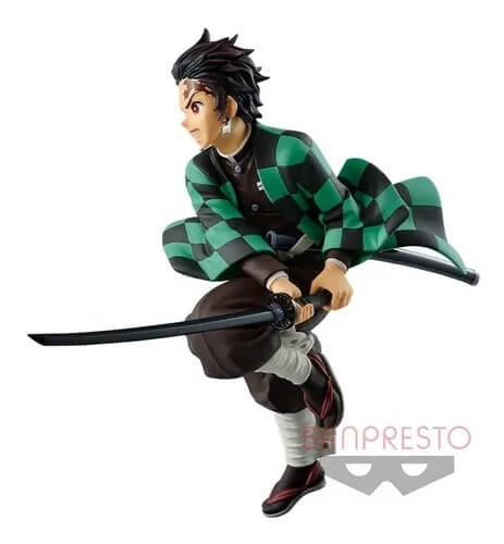 FIGURA KIMETSU NO YAIBA VIBRATION STARS TANJIRO KAMADO-Figuras-BANPRESTO-Akibara Xpress