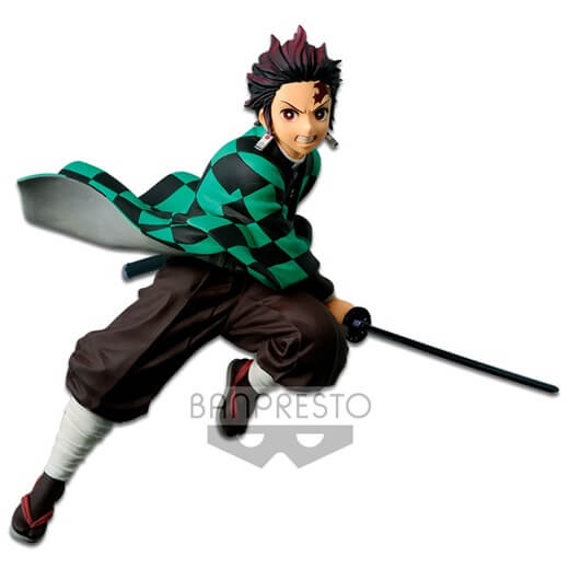 FIGURA KIMETSU NO YAIBA VIBRATION STARS TANJIRO KAMADO-Figuras-BANPRESTO-Akibara Xpress