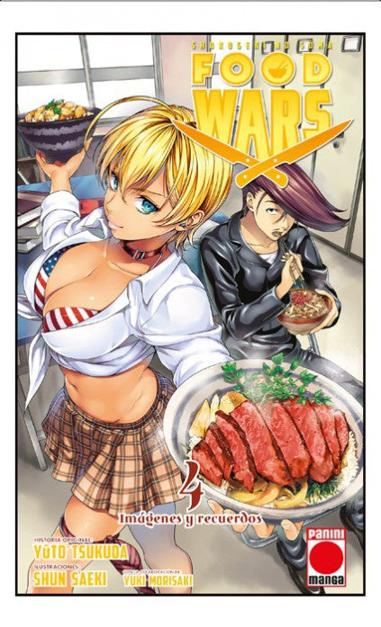 FOOD WARS 4 EUROPA-Mangas Españoles-PANINI EUROPA-Akibara Xpress