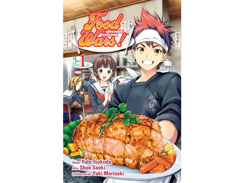 FOOD WARS - SHOKUGEKI NO SOUMA N.1-Mangas Panini-PANINI-Akibara Xpress